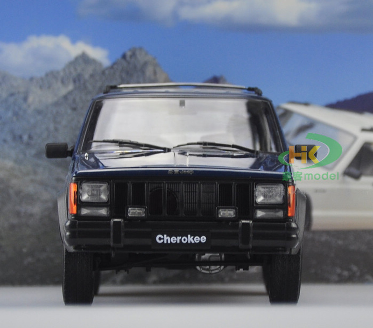 jeep cherokee scale model