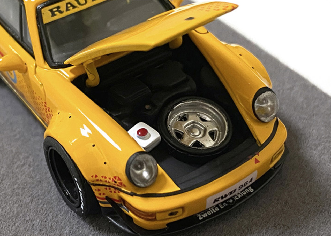 【限定999台】 PGM RWB Porsche 964 70周年モデル 1/64 PGM Porsche 911 RWB 964 70th Anniversary Diecast Car