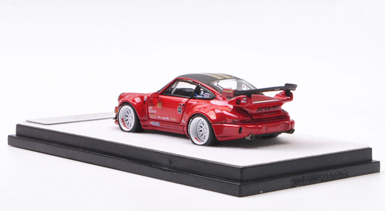 1/64 PGM Porsche 911 RWB 964 (Red) Standard Packge Diecast Car Model