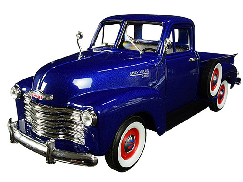 1953 Chevrolet 3100 Pickup Truck Blue 1/24-1/27 Diecast Model Car