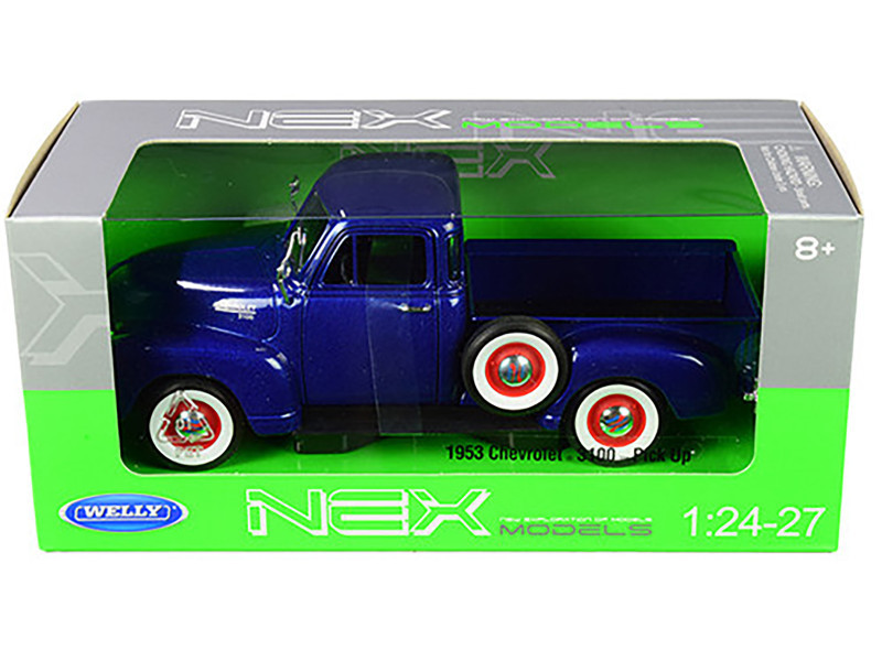 1953 Chevrolet 3100 Pickup Truck Blue 1/24-1/27 Diecast Model Car