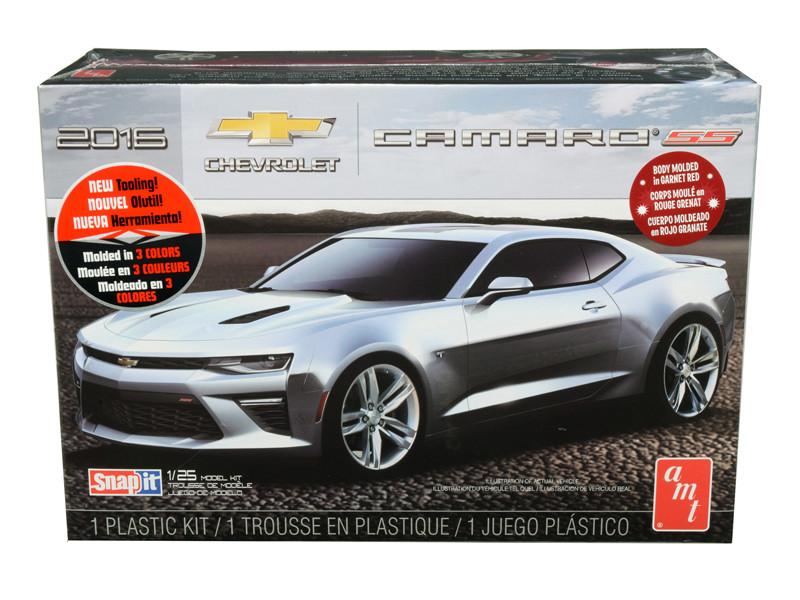 Skill 1 Snap Model Kit 2016 Chevrolet Camaro SS 1/25 Scale Model Skill 1 Snap Model Kit 2016 Chevrolet Camaro SS 1/25 Scale Model