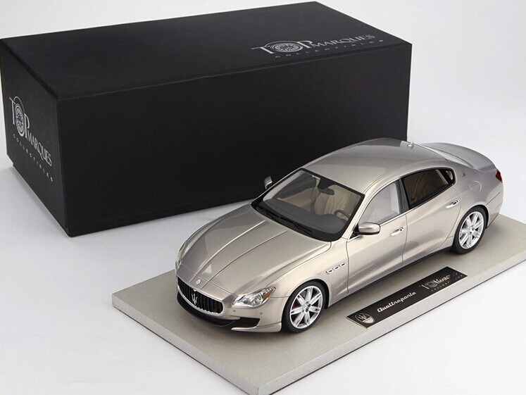 1/18 BBR Top Marques Maserati Ghibli (Silver) - LIVECARMODEL.com