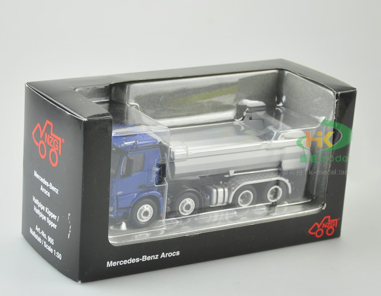 1/50 Mercedes-Benz Arocs Halfpipe Kipper / Halfpipe Tipper (Blue)