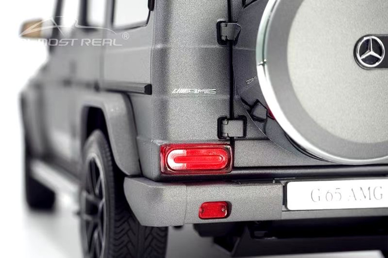 1/18 Almost Real Mercedes-Benz Mercedes G-Class G-Klasse G65 AMG (Matte Grey) Diecast Model Limited 504 Pieces