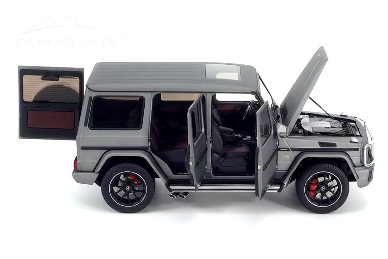 1/18 Almost Real Mercedes-Benz Mercedes G-Class G-Klasse G65 AMG (Matte Grey) Diecast Model Limited 504 Pieces