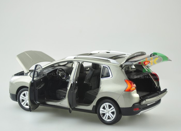 1/18 Dealer Edition Peugeot 3008 (Grey) Diecast Car Model