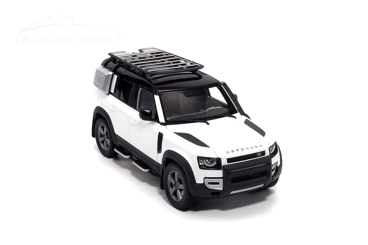 1/18 Almost Real 2020 Land Rover L663 Defender 110 (White) Diecast Car Model Limited