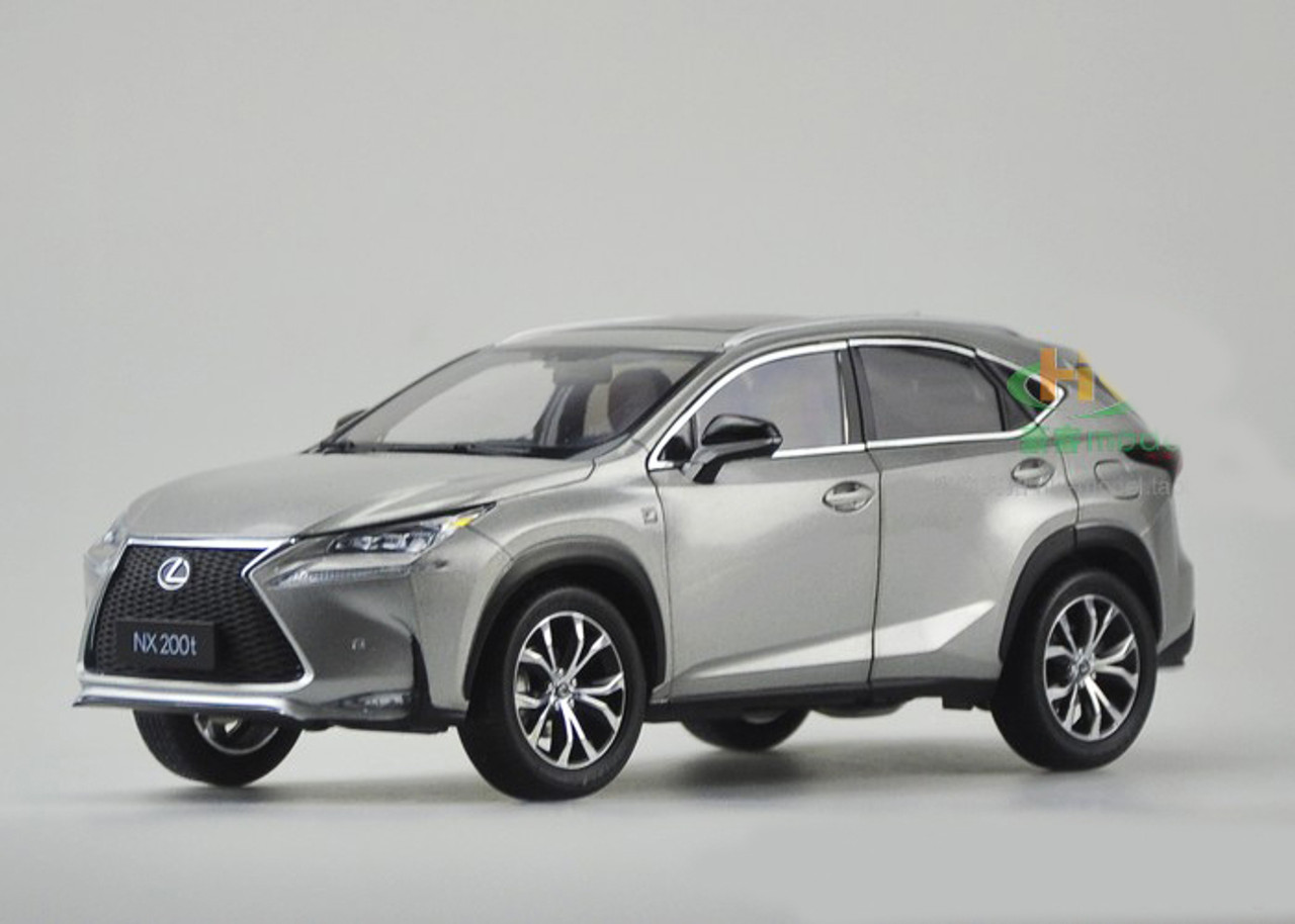 RARE 1/18 Dealer Edition Lexus NX NX200 NX300 F Sports (Silver Grey)  Diecast Car Model