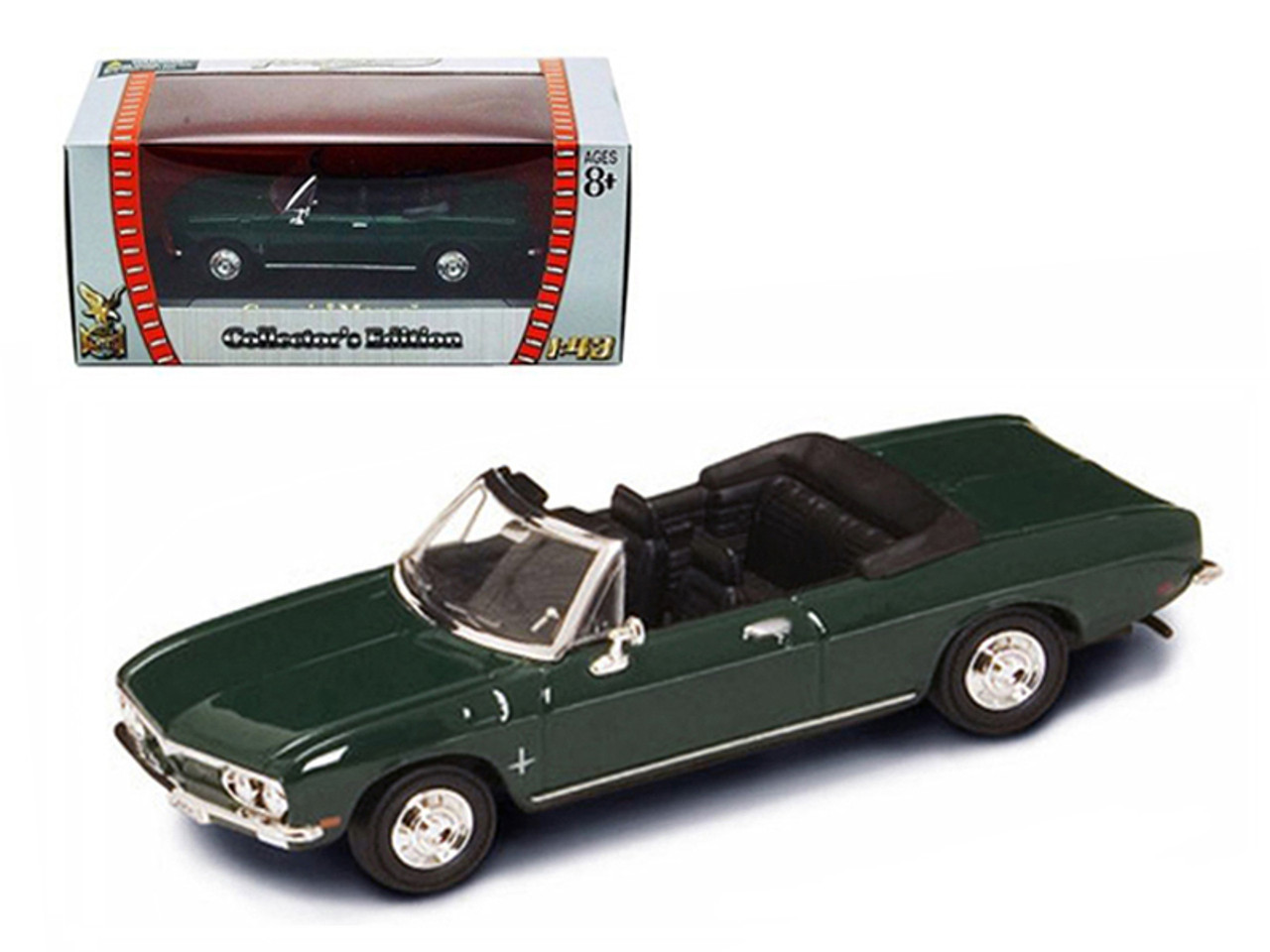スケッチ03 1969 Chevrolet Corvair Monza Green 1/43 Diecast Model Car by
