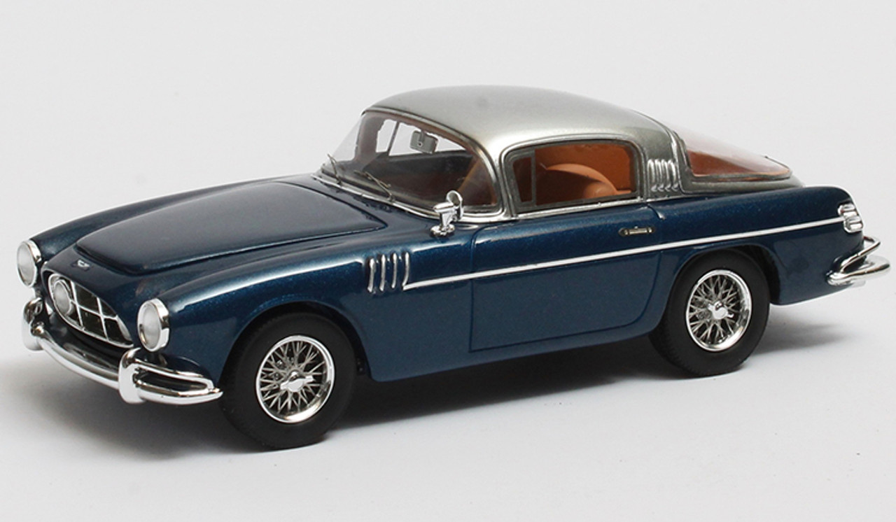 1/43 ASTON MARTIN DB2/4 VIGNALE HRH KING BAUDOUIN 1954 BLUE METALLIC Diecast Car Model by ACME