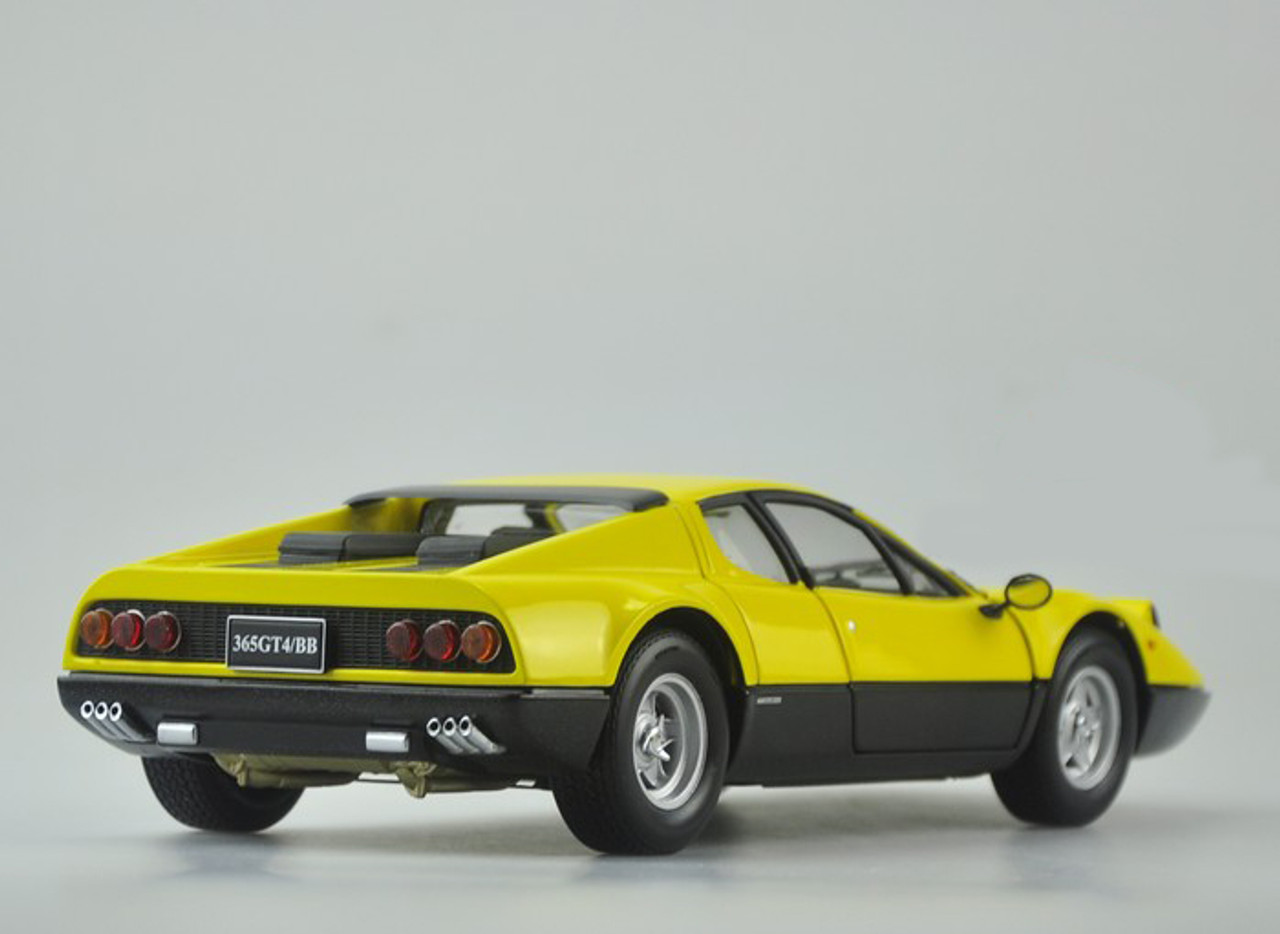 1/18 Kyosho Ferrari 365 GT4 BB 365GT4 (Yellow) Diecast Car Model