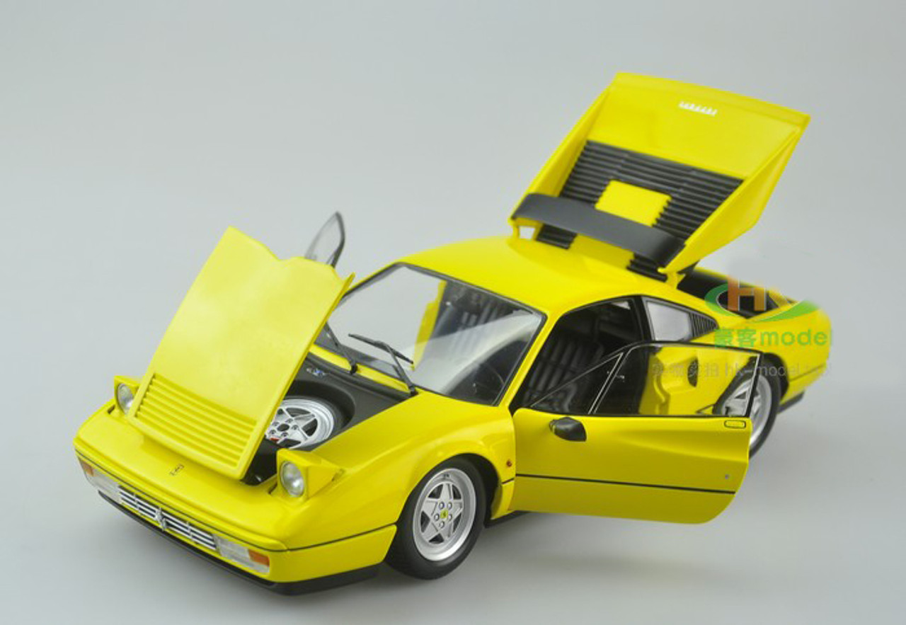 1/18 Kyosho Ferrari 328 GTB 328GTB (Yellow) Diecast Car Model 