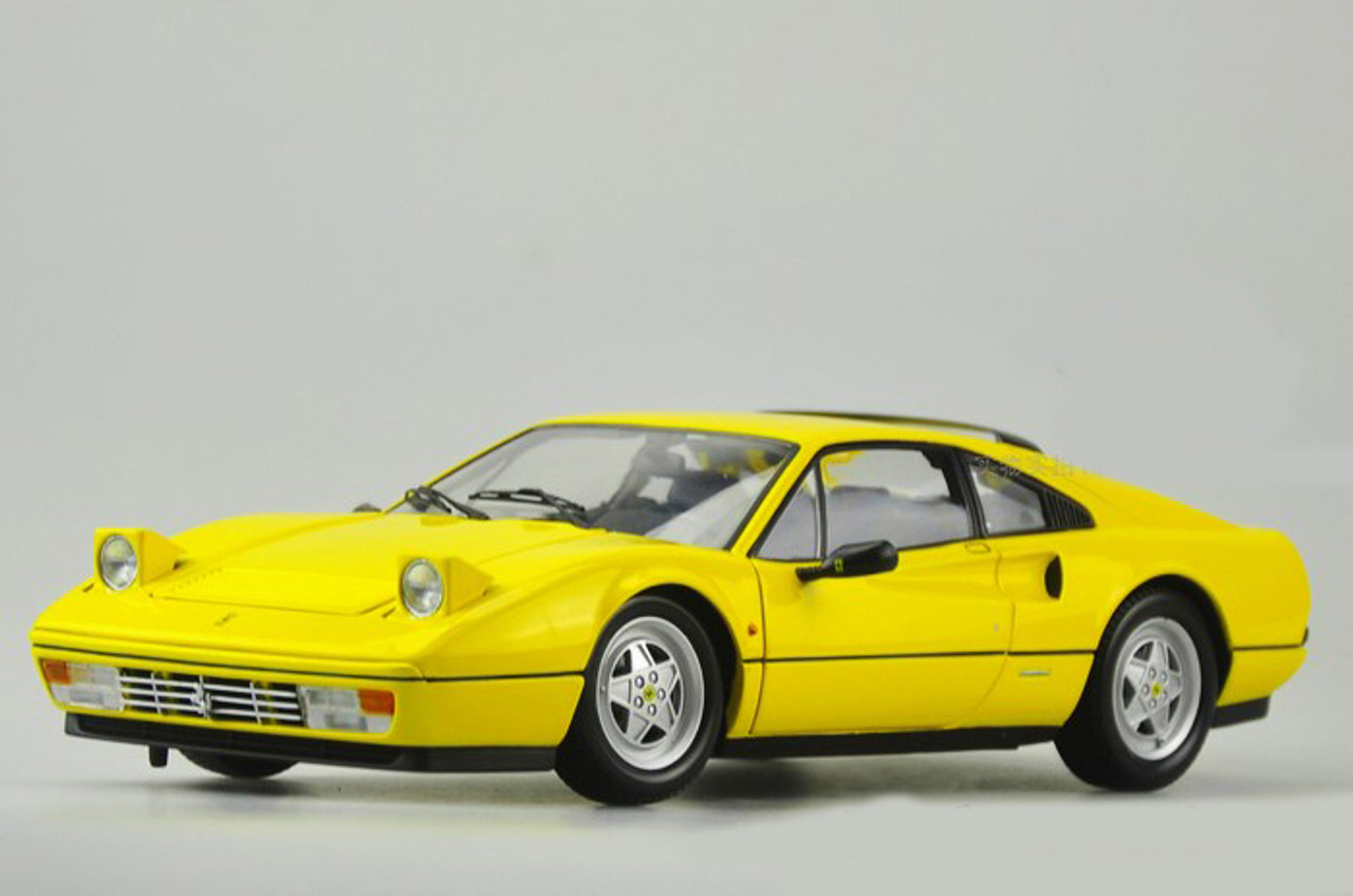 1/18 Kyosho Ferrari 328 GTB 328GTB (Yellow) Diecast Car Model