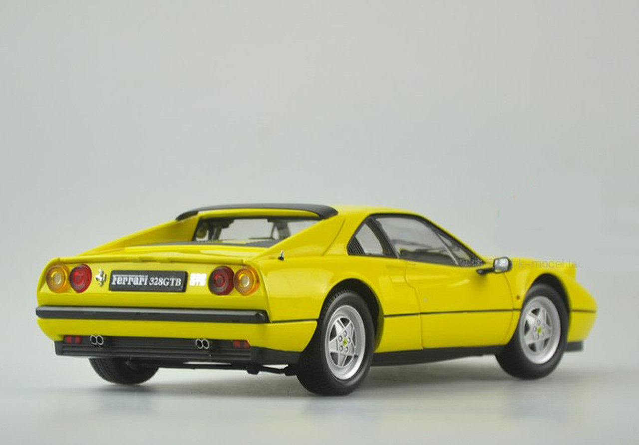 1/18 Kyosho Ferrari 328 GTB 328GTB (Yellow) Diecast Car Model