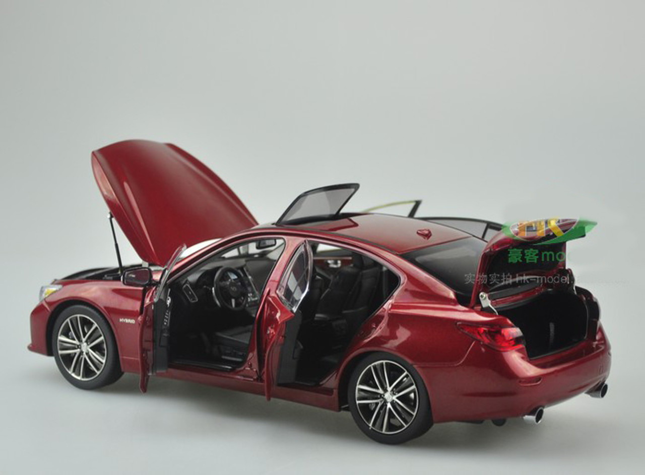 1/18 Dealer Edition Infiniti Q50 Q50S (Red) Diecast Car Model