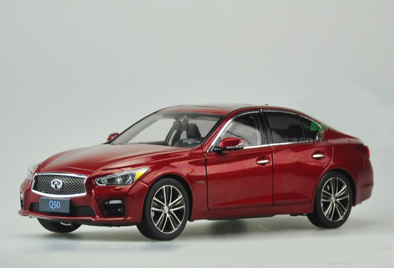 1/18 Dealer Edition Infiniti Q50 Q50S (Red) Diecast Car Model