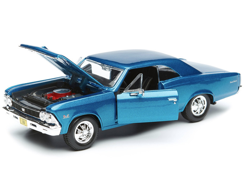 1/24 Maisto 1966 Chevrolet Chevelle SS 396 (Blue Metallic) Diecast Car Model