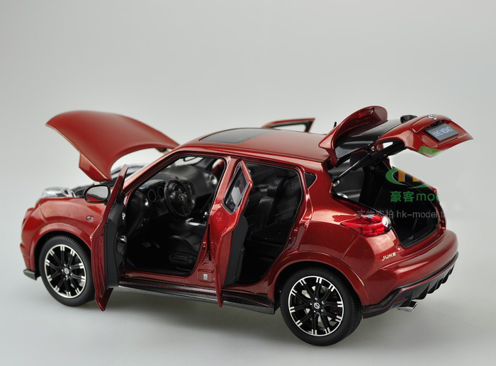 1/18 Dealer Edition Nissan Juke Nismo RS (Red) - LIVECARMODEL.com
