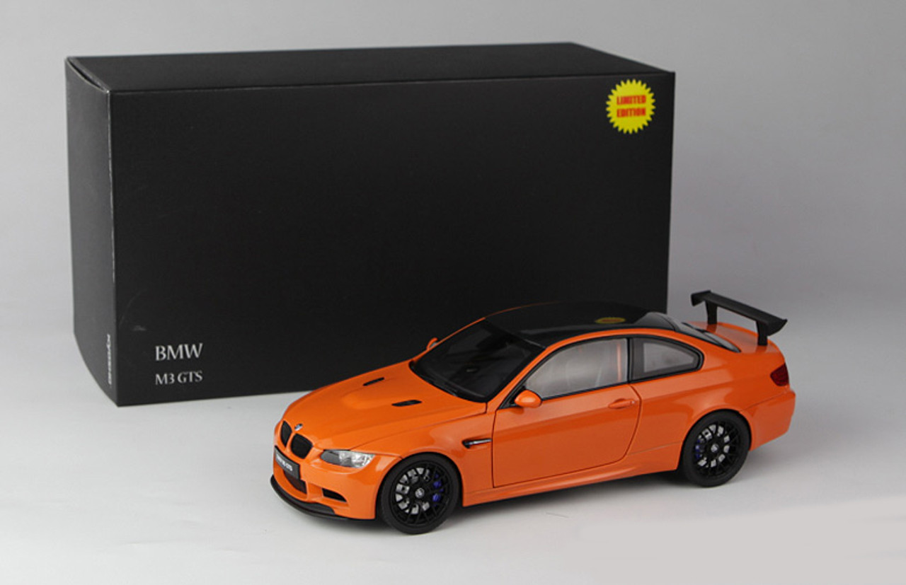 1/18 Kyosho BMW E92 M3 GTS (Fire Orange) Diecast Car Model Limited