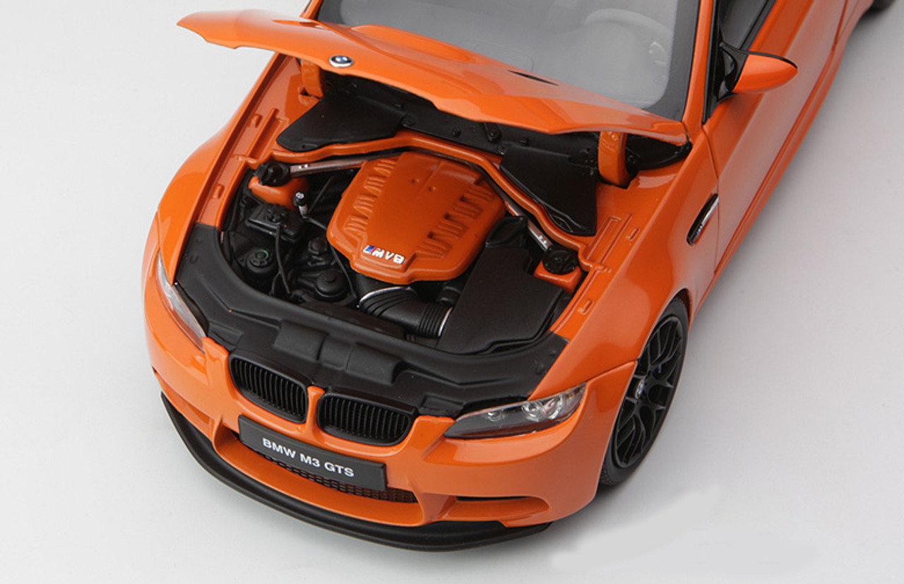 1/18 Kyosho BMW E92 M3 GTS (Fire Orange) Diecast Car Model