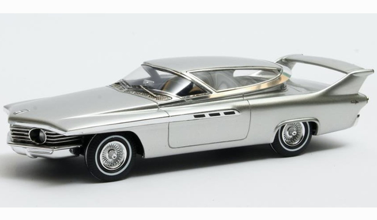 1/43 1961 CHRYSLER TURBOFLITE Experimental Silver Diecast Car Model by ACME