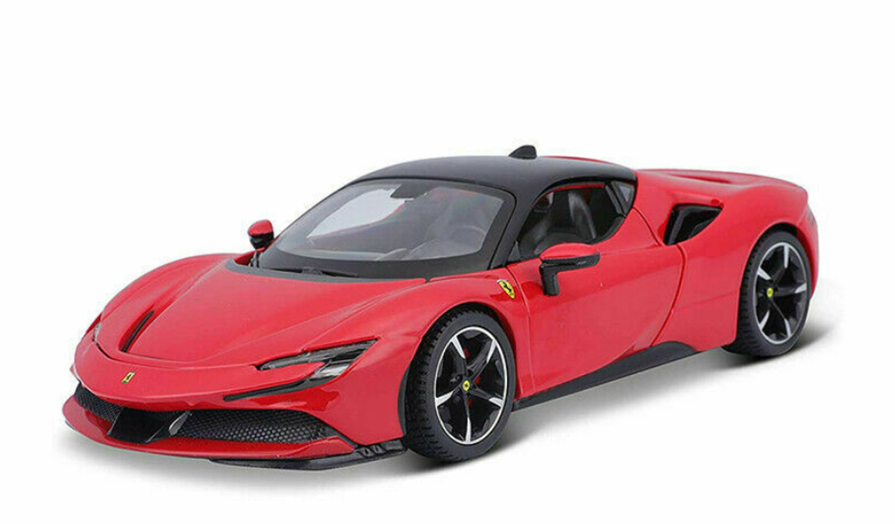 1/24 Bburago Ferrari SF90 Stradale Red Diecast Car Model