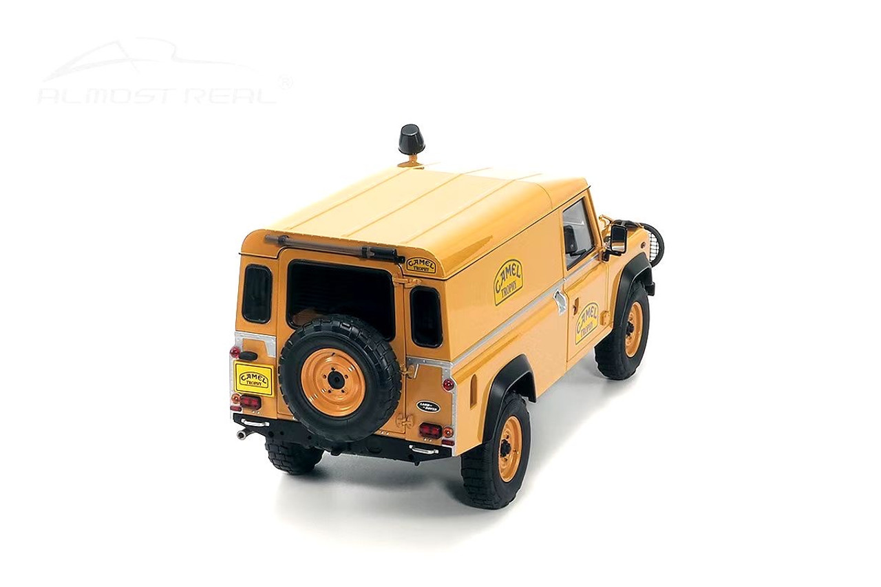 1/18 Almost Real 1985 Land Rover Defender 110 “Camel Trophy” Support Unit Borneo Diecast Car Model Limited