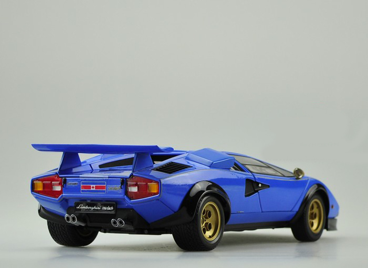 1/18 Kyosho Lamborghini Countach LP500S (Blue) Diecast Car Model