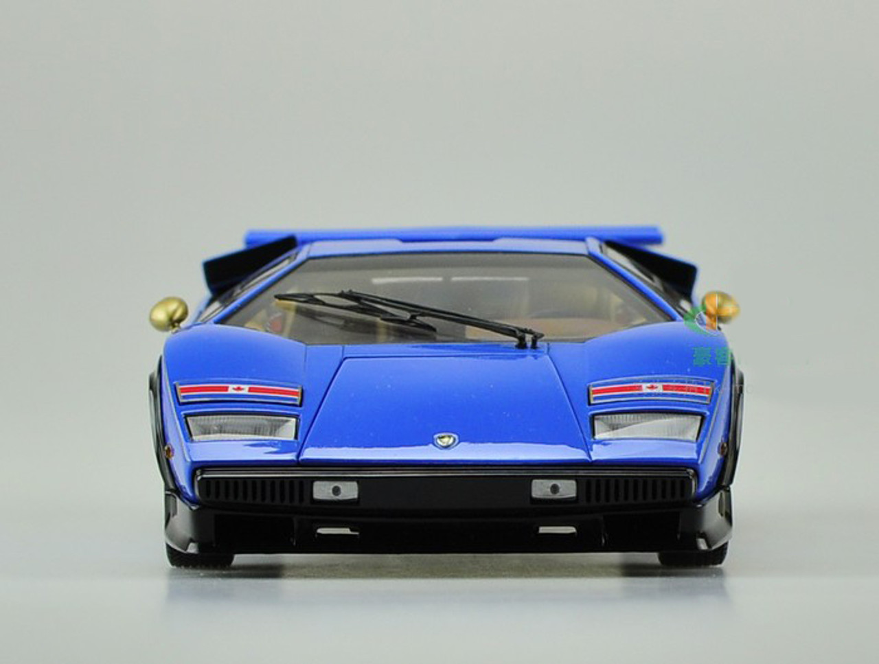 1/18 Kyosho Lamborghini Countach LP500S (Blue) Diecast Car Model