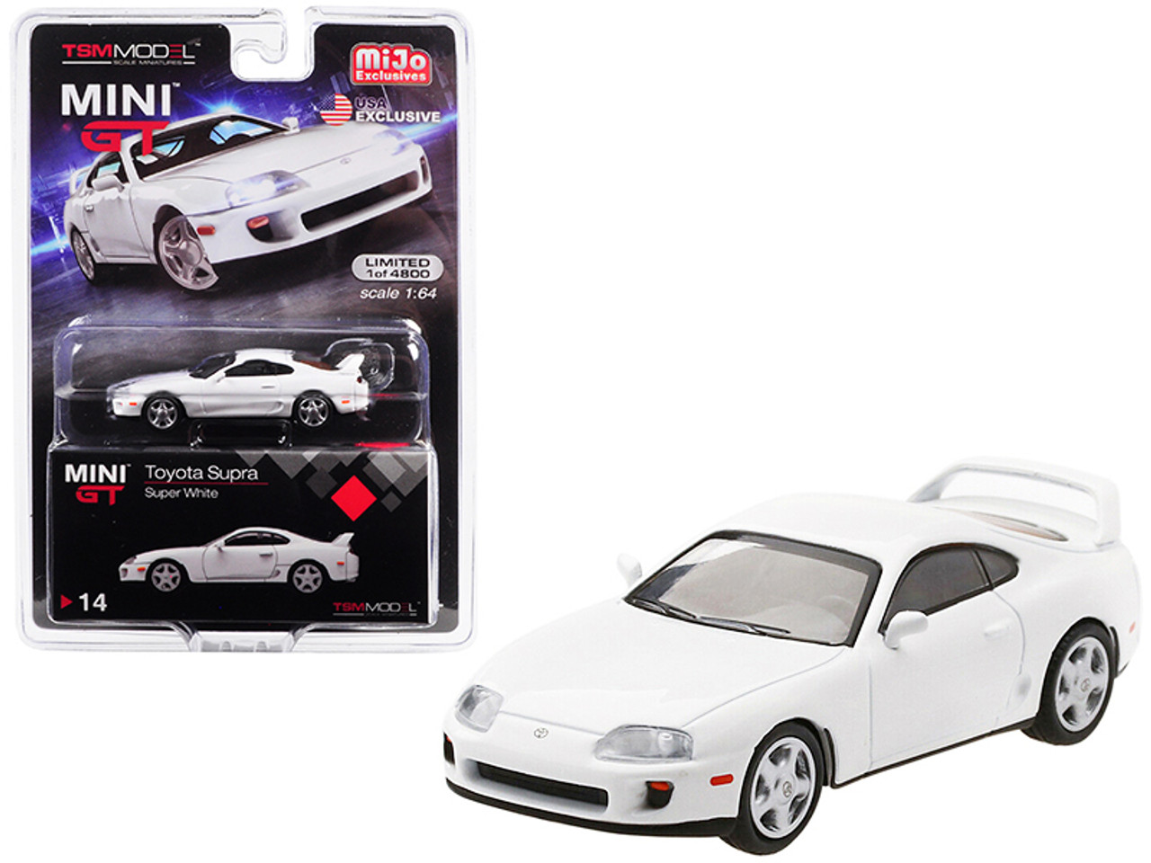 Toyota Supra (JZA80) LHD (Left Hand Drive) Super White Limited