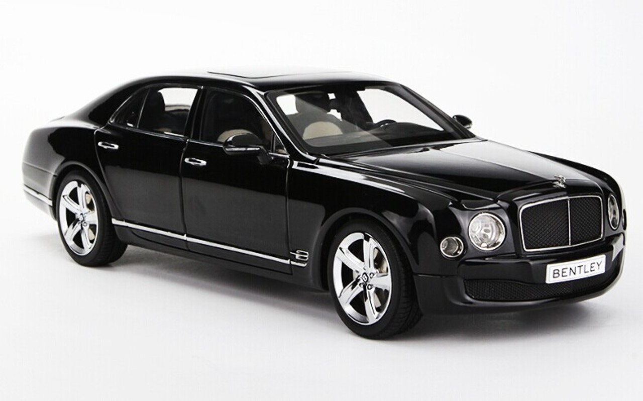 1/18 Kyosho Bentley Mulsanne (Black) Diecast Car Model