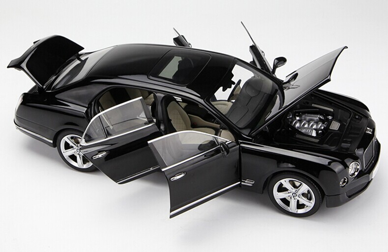 1/18 Kyosho Bentley Mulsanne (Black) Diecast Car Model