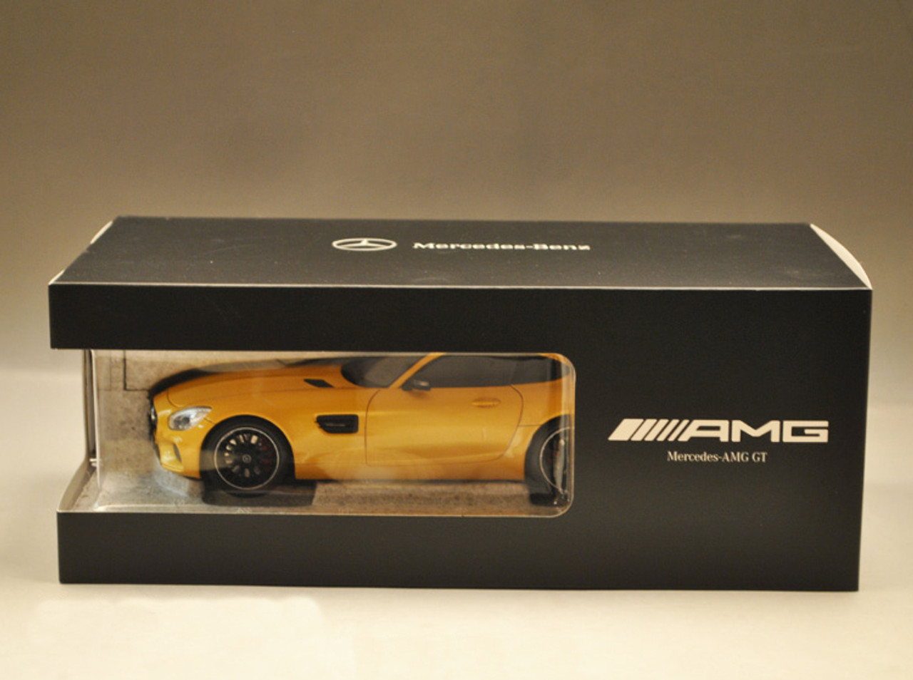 1/18 Dealer Edition Mercedes-Benz Mercedes AMG GT S GTS (Yellow / Light  Orange) Diecast Car Model