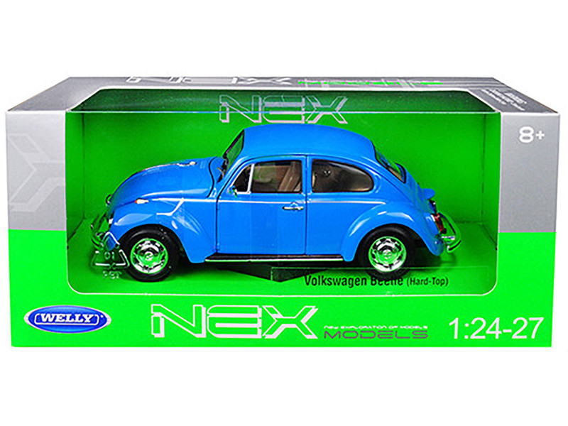 1/24-1/27 Welly Volkswagen Beetle (Blue) Diecast Car Model