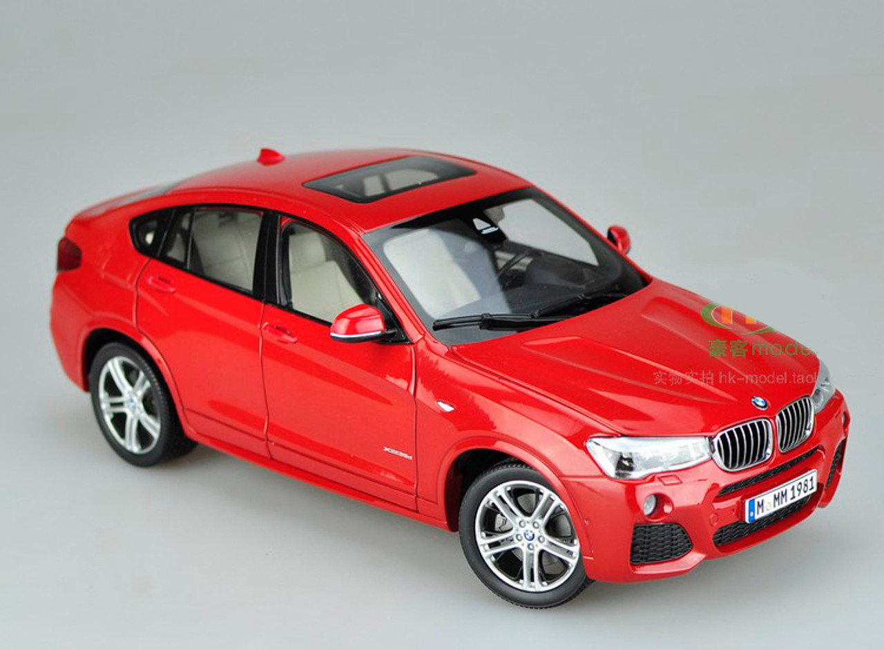 1/18 Dealer Edition BMW X4 F26 (2014–2018) (Red) Diecast Car Model