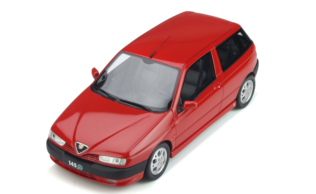 1/18 OTTO Alfa Romeo 145 Quadrifoglio (Red) Resin Car Model Limited