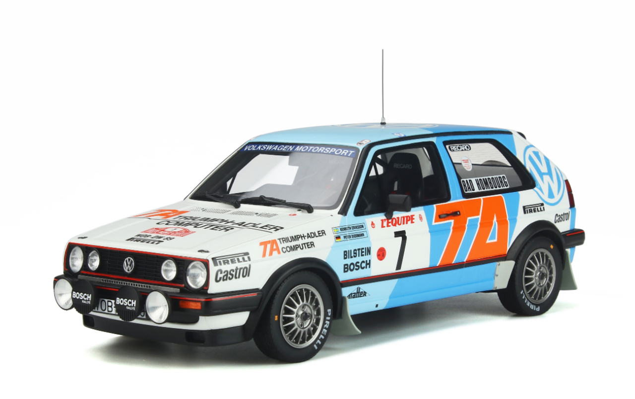 日本格安OTTO 1/18 VW フォルクスワーゲン ポロ Mk.II G40 (シルバー) 乗用車