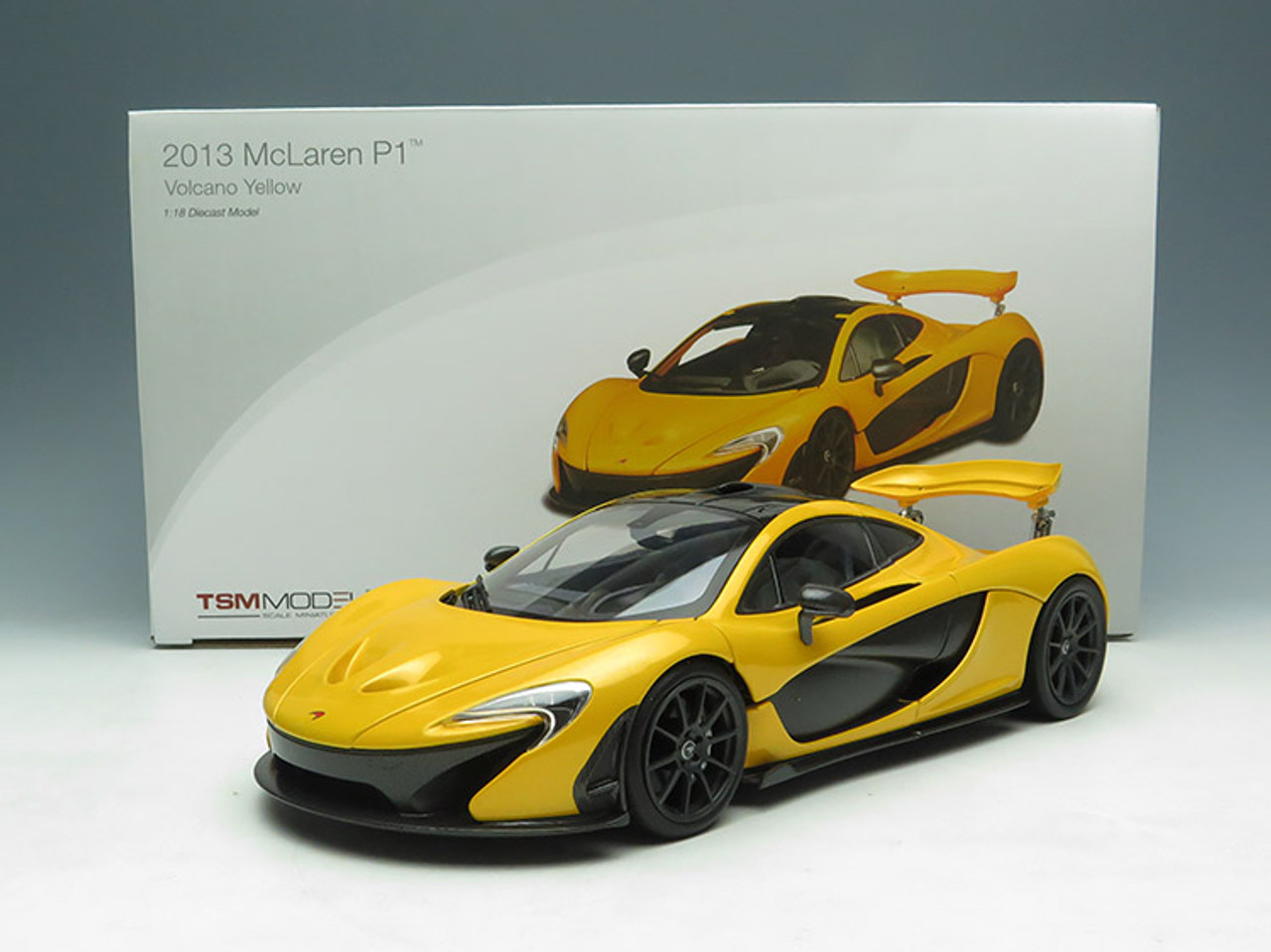 1/18 TSM Mclaren P1 Limited Edition (Yellow)