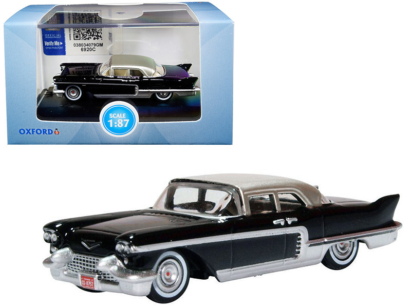 1957 Cadillac Eldorado Brougham Ebony Black with Silver Metallic