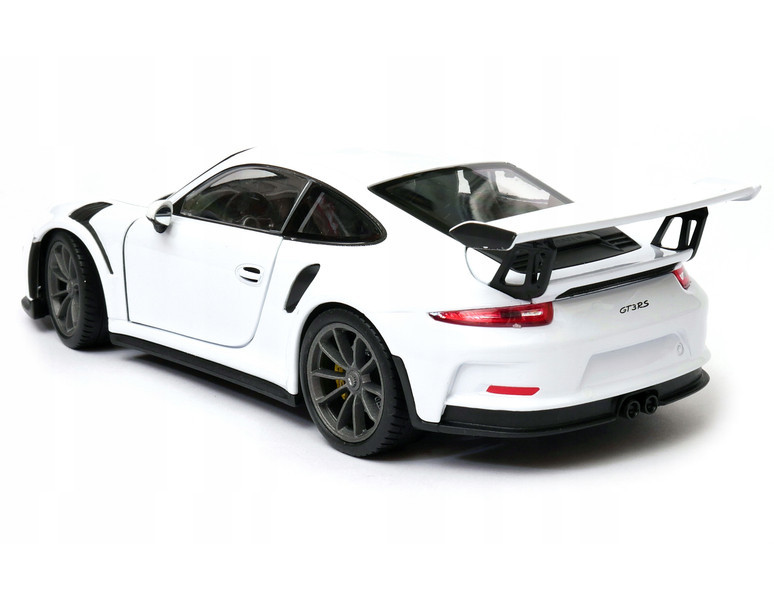 beatrix様用　23-24モデル　Mサイズ　ホワイト 1/24 Welly 2016 Porsche 911 GT3 RS (White) Diecast Car Model