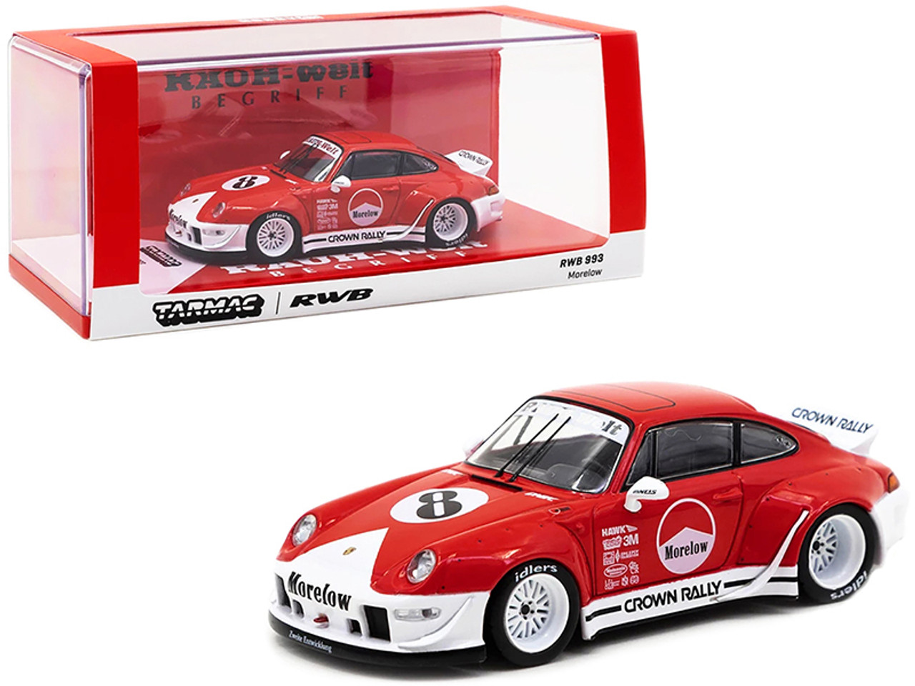 【TARMAC】RWB Porsche 993 Morelow 1/43 Porsche RWB 993 #8