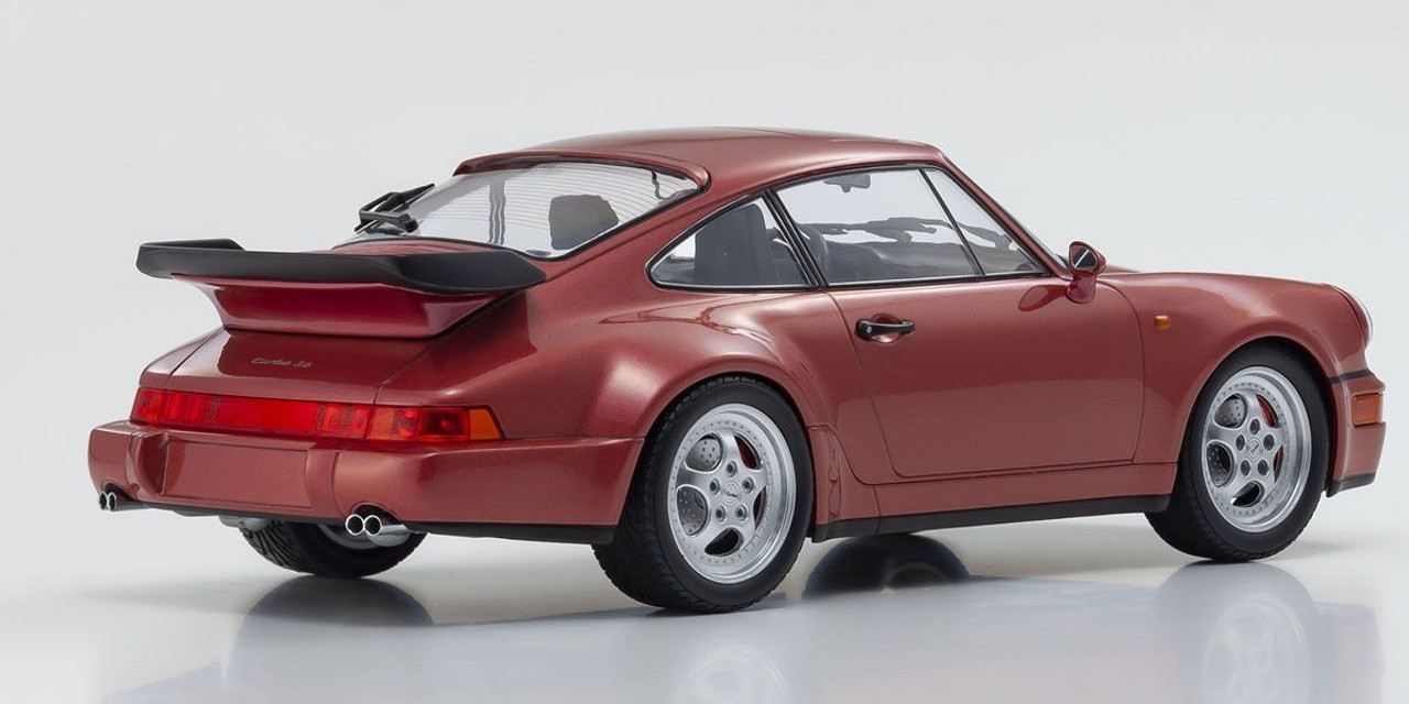 1/18 Minichamps 1990 Porsche 911 964 Turbo (Metallic Red) Limited 504 Pieces