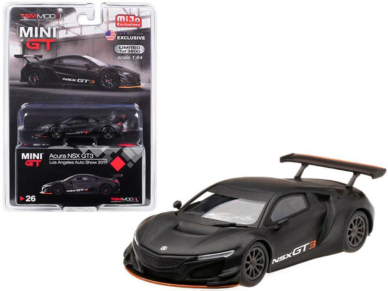 Acura NSX GT3 Matt Black 