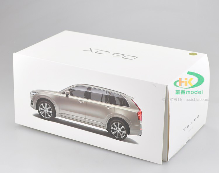 1/18 Dealer Edition 2015 Volvo XC90 (Black) Diecast Car Model
