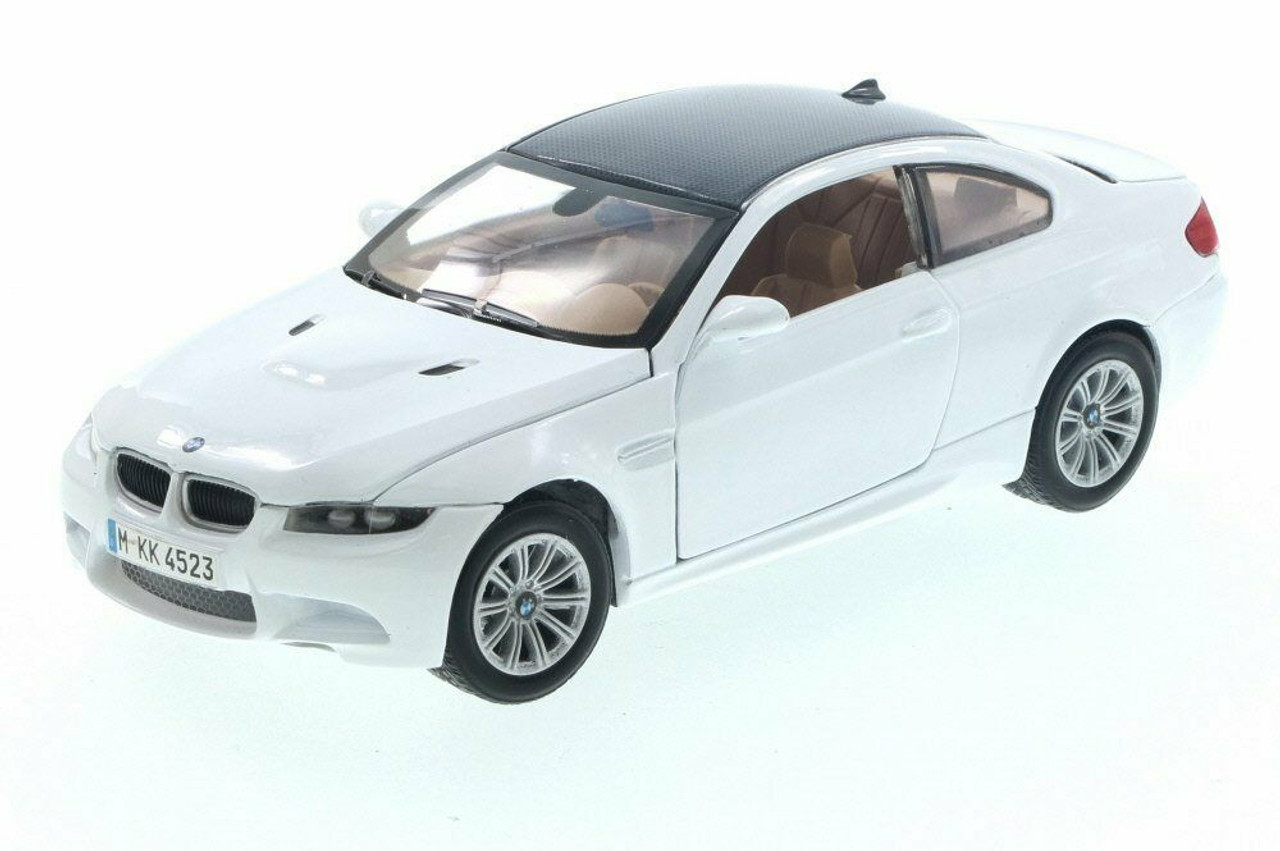 1/24 Motormax BMW E92 (2008-2013) M3 Coupe (White) Diecast Car Mode (no  retail box)