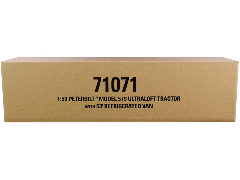 パンダ Peterbilt 579 UltraLoft Truck Tractor with 53' Refrigerated Van