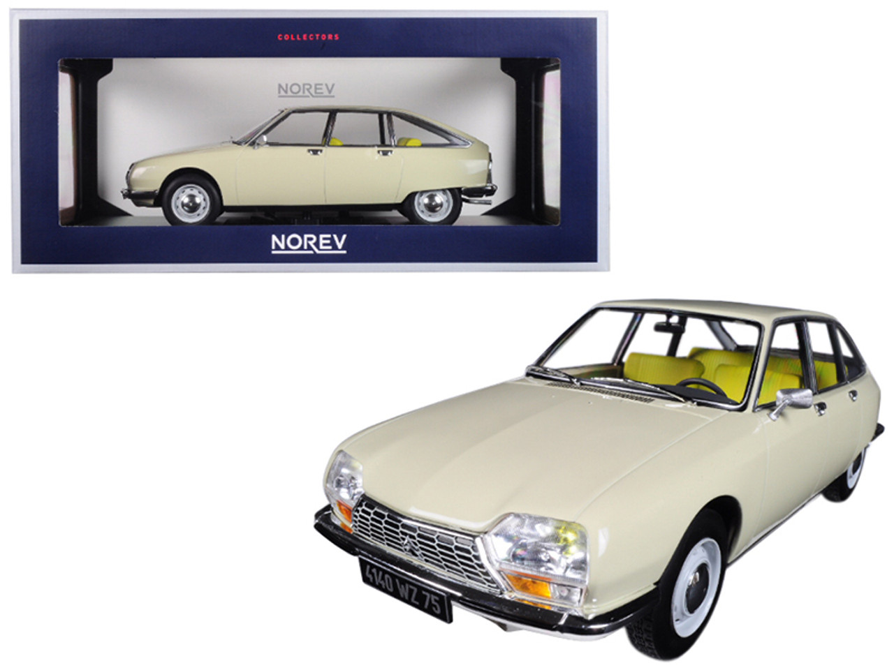 1971 Citroen GS Erable Beige 1/18 Diecast Model Car by Norev