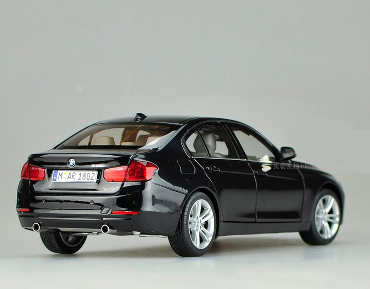 1/18 Dealer Edition BMW 3 Series F30 335i (Black) Diecast Car