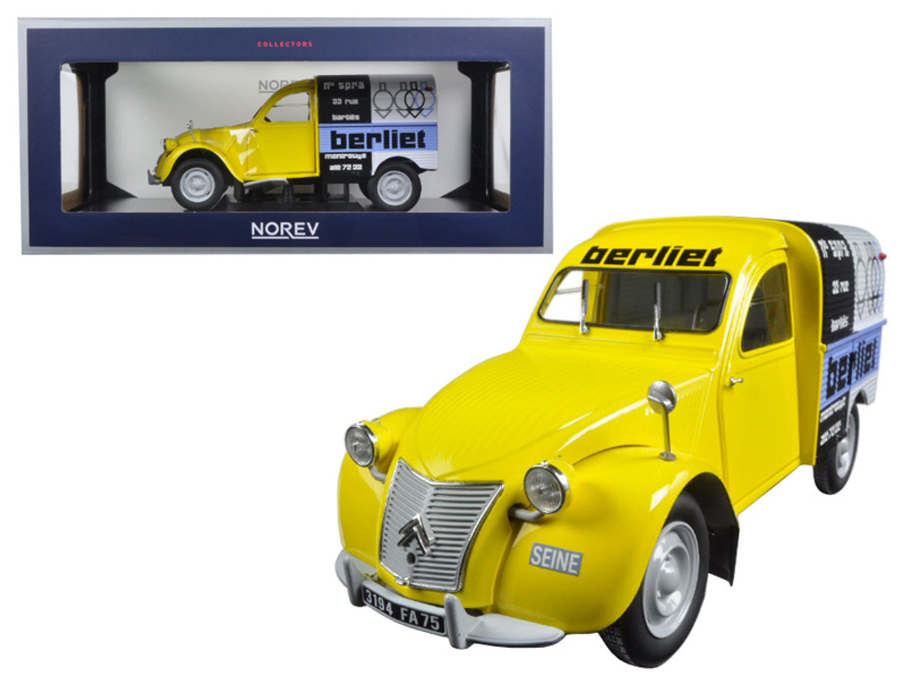 Maisto Citroën 2CV 特別版 1:18 Review of 1952 Citroen 2CV by Maisto (Scale 1/18) - YouTube